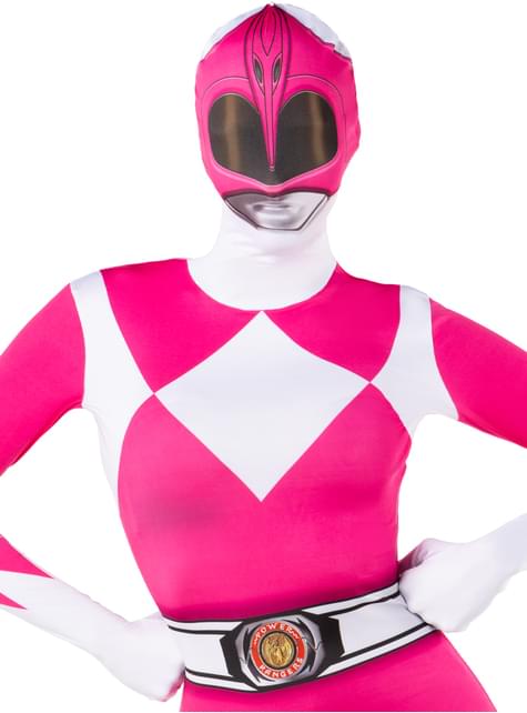 Disfraz Power Ranger rosa segunda piel - Funiglobal | Funidelia