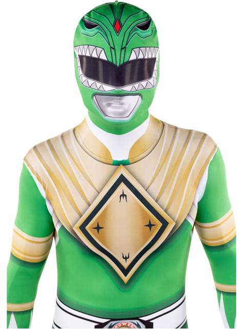 Disfraz Power Ranger verde segunda piel - Funiglobal | Funidelia