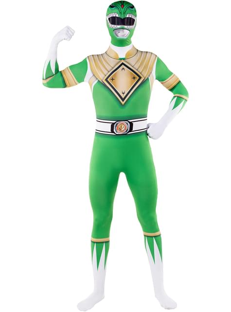Disfraz Power Ranger verde segunda piel - Funiglobal | Funidelia
