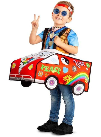 Disfraz Ride On de caravana hippie para niños - My Other Me | Funidelia