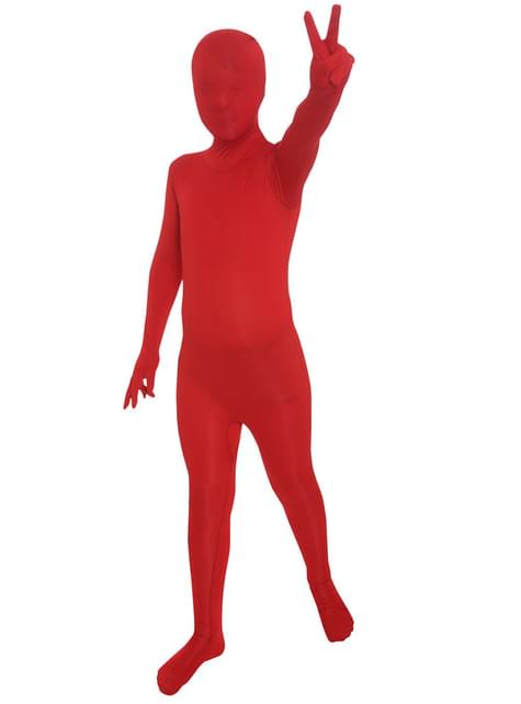 Disfraz rojo Morphsuits infantil