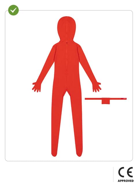 Disfraz Segunda Piel rojo para niños - Funiglobal | Funidelia