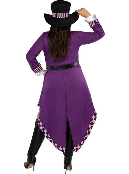 Disfraz Sombrerero para mujer talla grande - Funiglobal | Funidelia