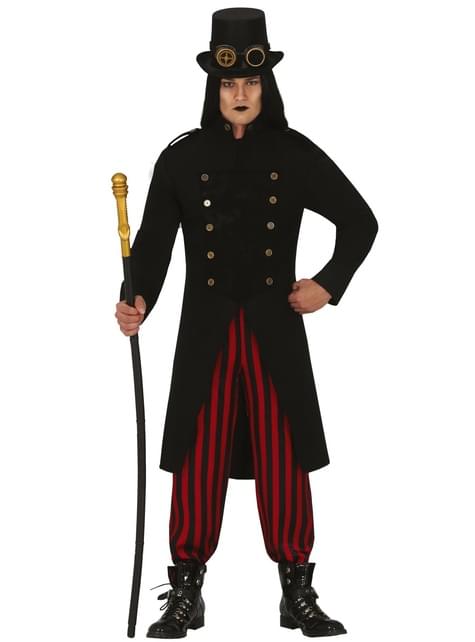 Disfraz Steampunk gótico para hombre