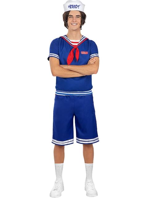 Disfraz Steve Ahoy Stranger Things - Oficial Netflix - Funiglobal | Funidelia