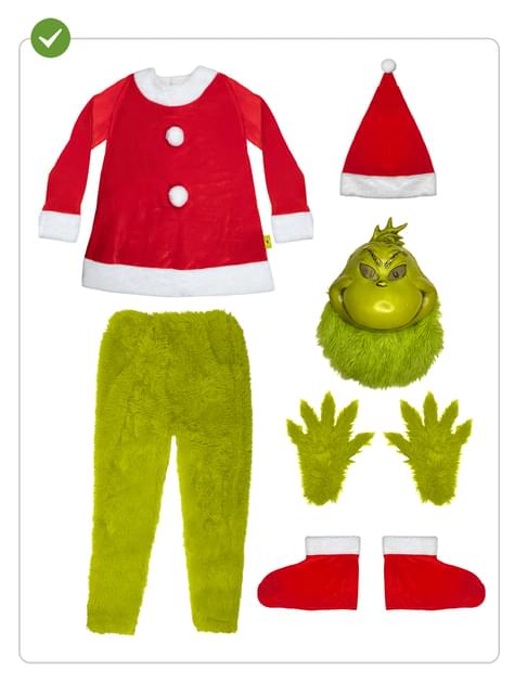 Disfraz The Grinch para adulto