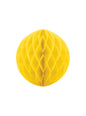 Esfera amarilla de 20 cm de nido de abeja - Partydeco | Funidelia