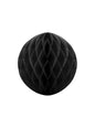 Esfera negra de 40 cm de nido de abeja - Partydeco | Funidelia
