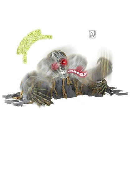 Esqueleto zombie rompesuelos