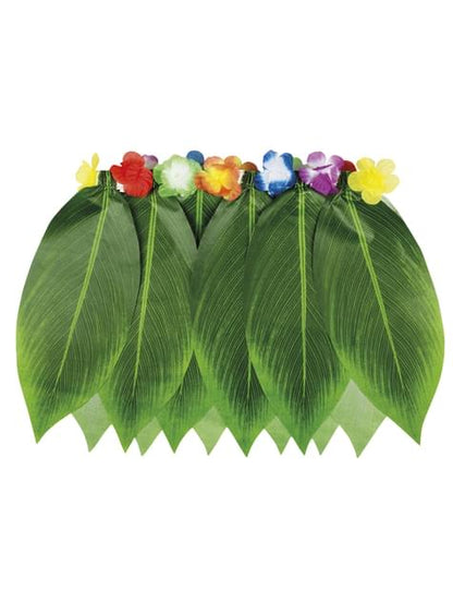 Falda hawaiana verde para adulto - Boland | Funidelia