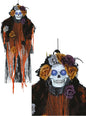 Figura colgante de Catrina con luz y sonido