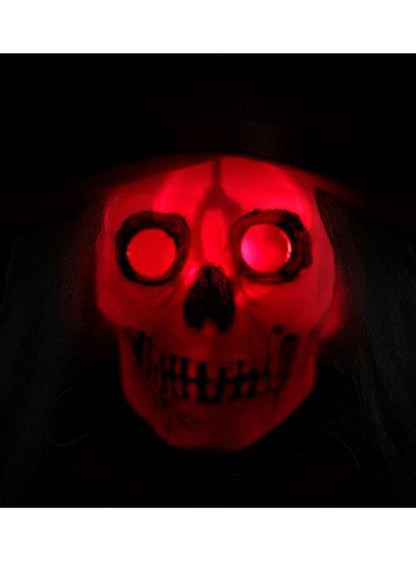Figura colgante de esqueleto con luz de 105 cm - Widmann | Funidelia