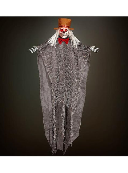 Figura colgante de esqueleto con luz de 105 cm - Widmann | Funidelia
