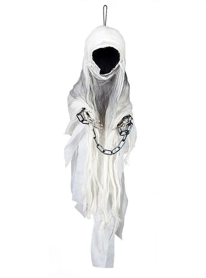 Figura colgante de fantasma sin rostro