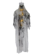 Figura colgante de novia con luz 180 cm