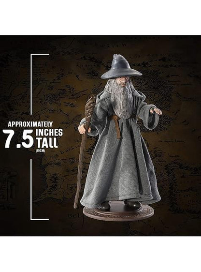 Figura de Gandalf Bendyfigs - El señor de los anillos - The Noble Collection | Funidelia