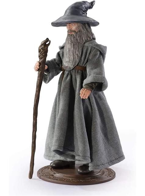 Figura de Gandalf Bendyfigs - El señor de los anillos - The Noble Collection | Funidelia