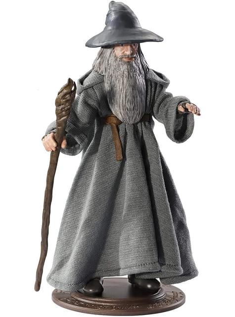 Figura de Gandalf Bendyfigs - El señor de los anillos - The Noble Collection | Funidelia