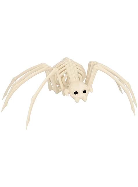 Figura decorativa de araña esqueleto