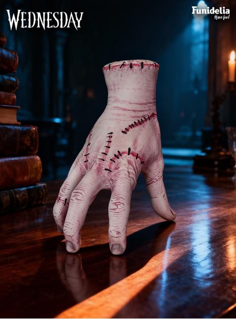 Figura mano Cosa - Wednesday Oficial Netflix