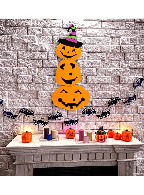 Figuras colgantes de calabaza