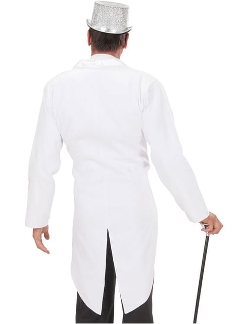 Frac blanco para hombre talla grande