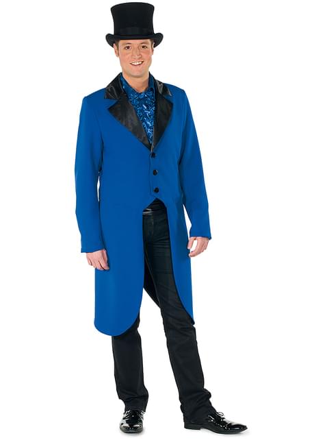 Frac de domador azul para hombre