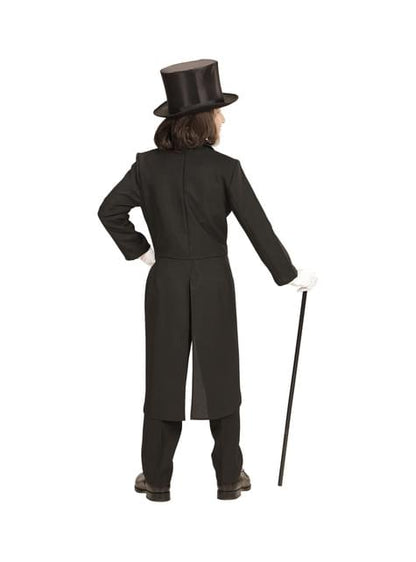 Frac negro elegante para niño - Widmann | Funidelia