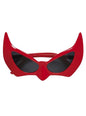 Gafas de diablo rojas
