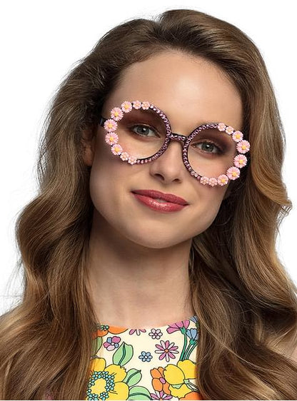 Gafas de hippie Flower Power - Boland | Funidelia