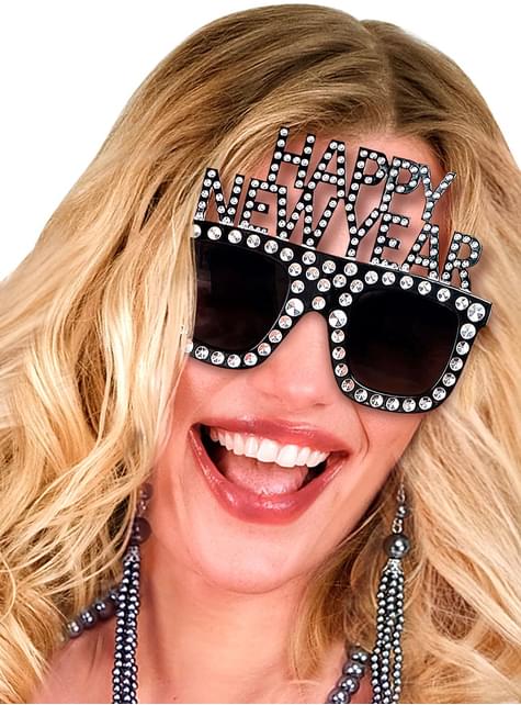 Gafas “Happy New Year“ - Widmann | Funidelia