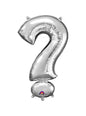 Globo ? Plateado de 40 cm - AMSCAN | Funidelia
