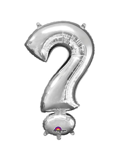 Globo ? Plateado de 40 cm - AMSCAN | Funidelia
