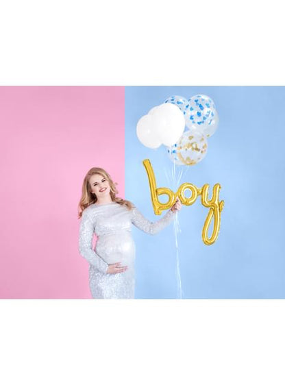 Globo Boy dorado (73 cm) - Partydeco | Funidelia