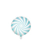 Globo de foil con forma de balón azul claro