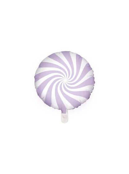 Globo de foil con forma de balón lila