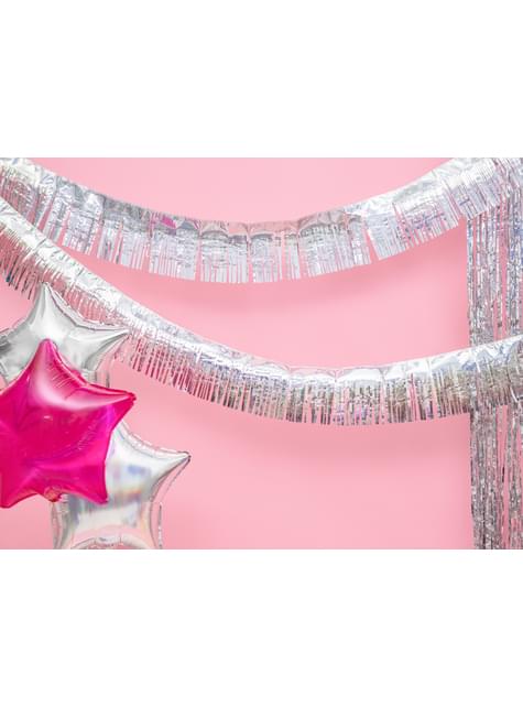 Globo de foil con forma de estrella iridiscente - Partydeco | Funidelia