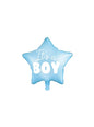 Globo de foil con forma de estrella “It’s a boy“ - Partydeco | Funidelia