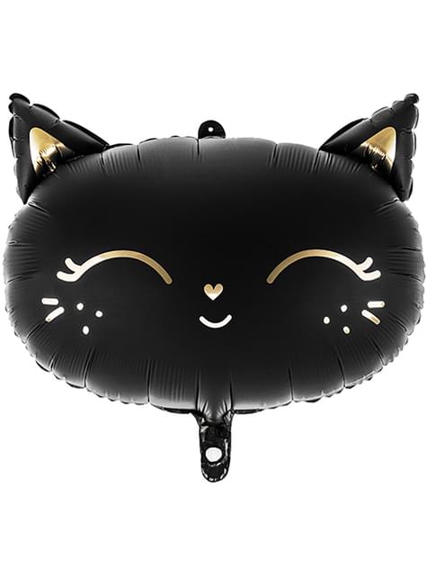 Globo de foil de gato negro - Partydeco | Funidelia