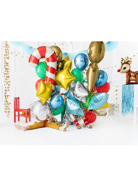 Globo de foil de reno - Partydeco | Funidelia