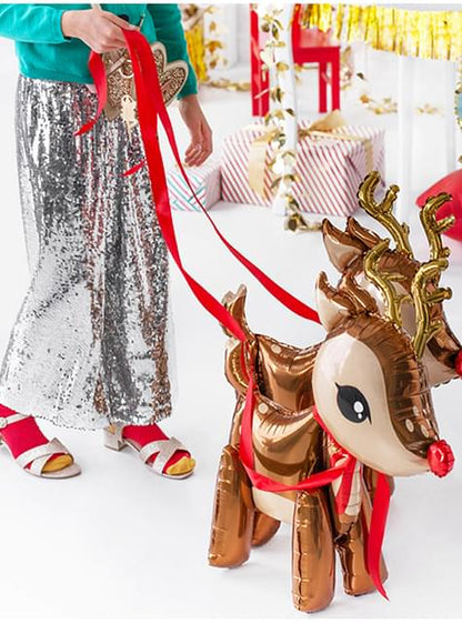 Globo de foil de reno - Partydeco | Funidelia