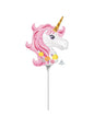 Globo de foil de unicornio (22x25 cm) - Pretty Unicorn - AMSCAN | Funidelia
