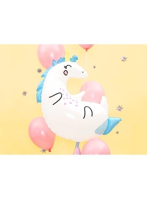 Globo de foil de unicornio de (70x75cm) - Unicorn Collection - Partydeco | Funidelia