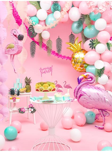 Globo de foil piña dorada - Aloha Turquoise - Partydeco | Funidelia