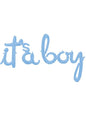 Globo de It’s a boy azul pastel