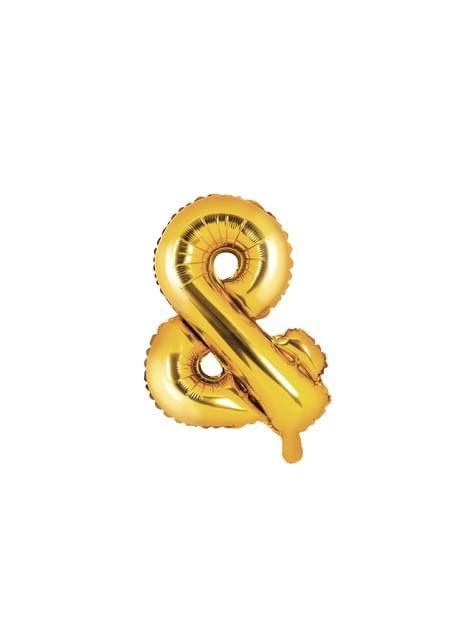 Globo foil & dorado - Partydeco | Funidelia