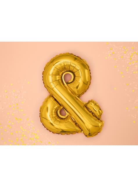 Globo foil & dorado - Partydeco | Funidelia