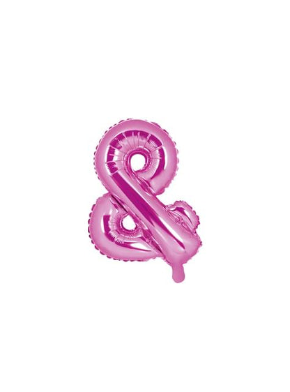 Globo foil & rosa oscuro - Partydeco | Funidelia