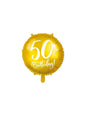 Globo foil “50“ dorado