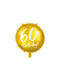 Globo foil “60“ dorado